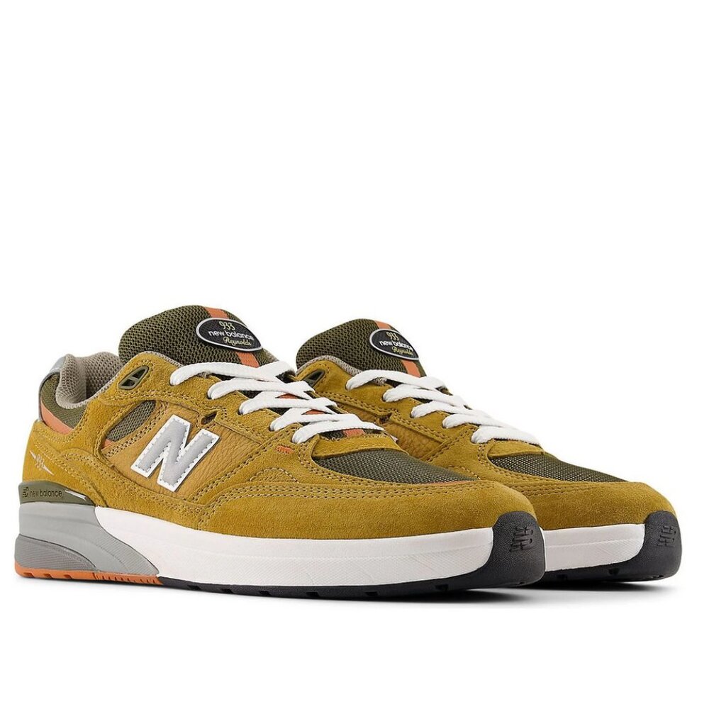 New Balance Numeric 933 Andrew Reynolds Mens Sz 10 Camel Wheat Brown New